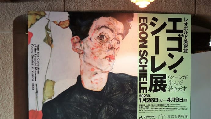 東京都美術館で、『レオポルド美術館 エゴン・シーレ展 ウィーンが生んだ若き天才』を観ました。