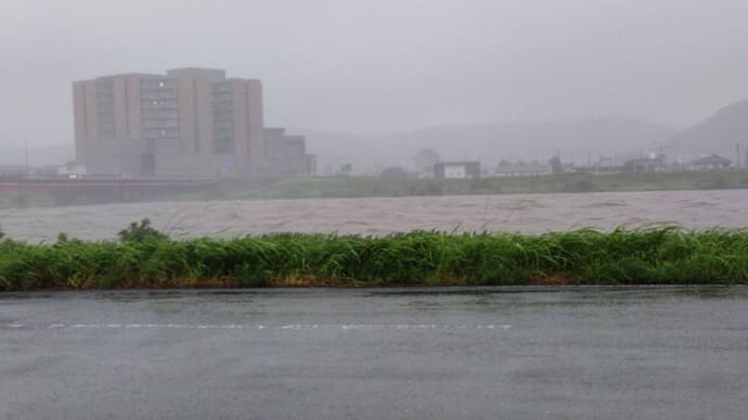台風７号による降雨で「観測史上最大の豪雨」となった鳥取市