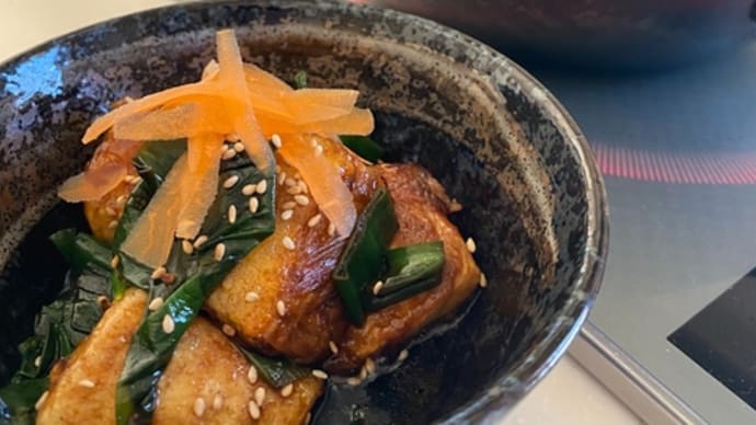 豆腐の照り焼き