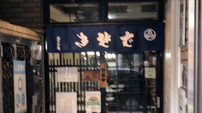 『かつそば』をいただく〜神楽坂・翁庵