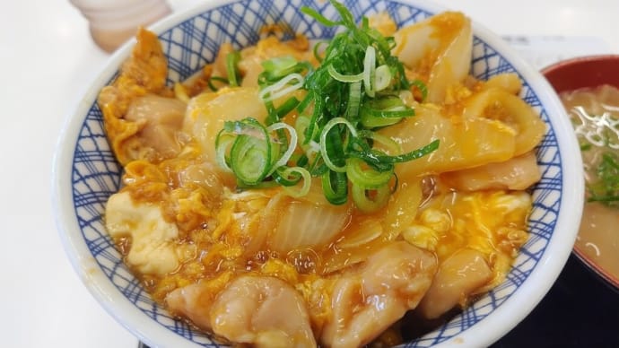 𠮷野家(27)親子丼