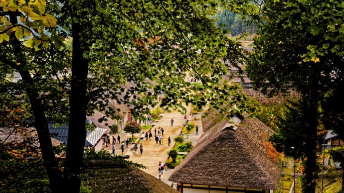 東北から信州への紅葉旅 6 大内宿(福島県南会津郡)その2
