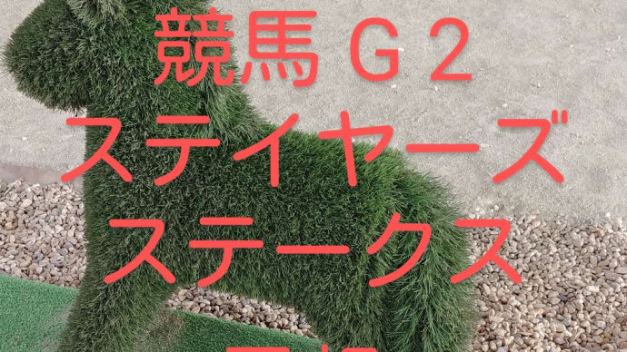 最終予想と買い目 G2ステイヤーズステークス