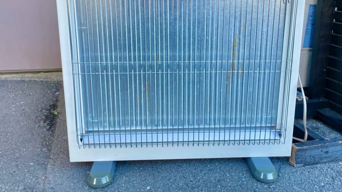 とっても頑丈‼️ ゼンケンさんの遠赤外線暖房機。