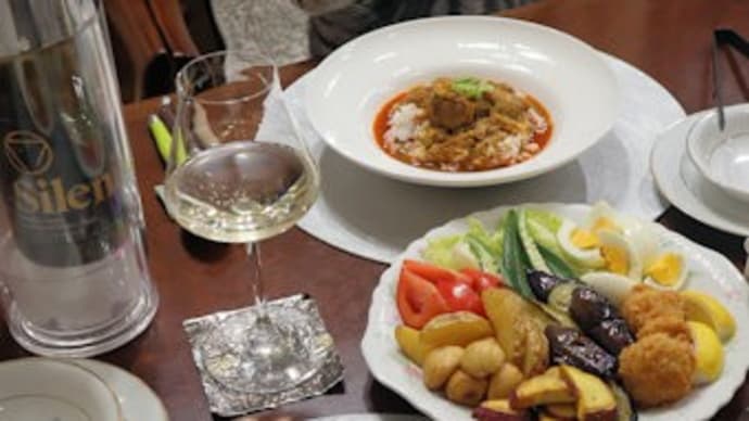 スープカレーは具沢山で