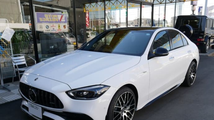 AMG C43マーヴェラスブレーキパッド交換