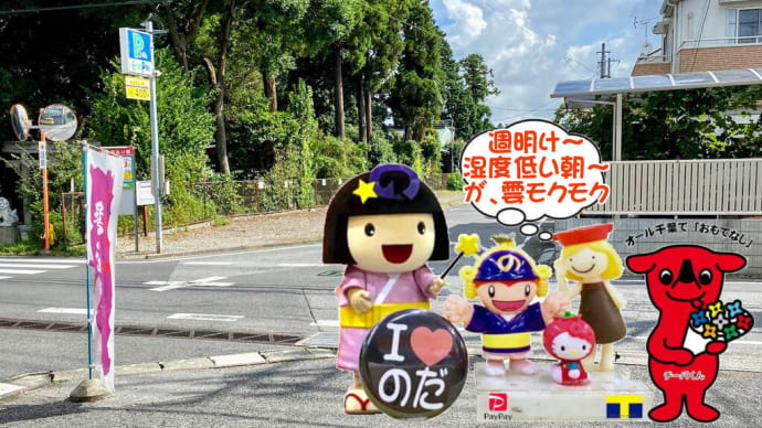 あんた、そこに信じられるアイスはあるんか?的な・・・今週は、「じゅん散歩」が野田市~