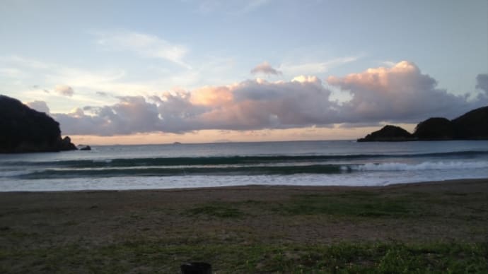 9月1日おはようございます。今日の海です。