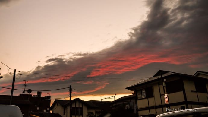 夕焼け空 茅ヶ崎 ~ by空倶楽部