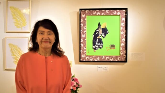 みやび流押絵「春らんまん」展 2日目