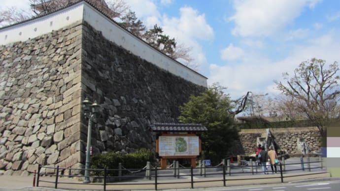 広島県  福山城にて