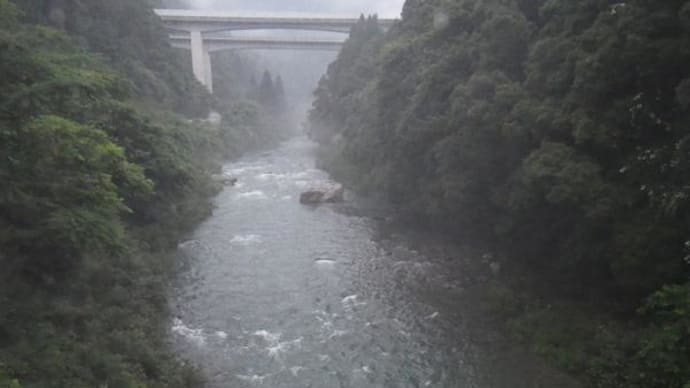 7月09日　那比川・粥川で鮎釣り！