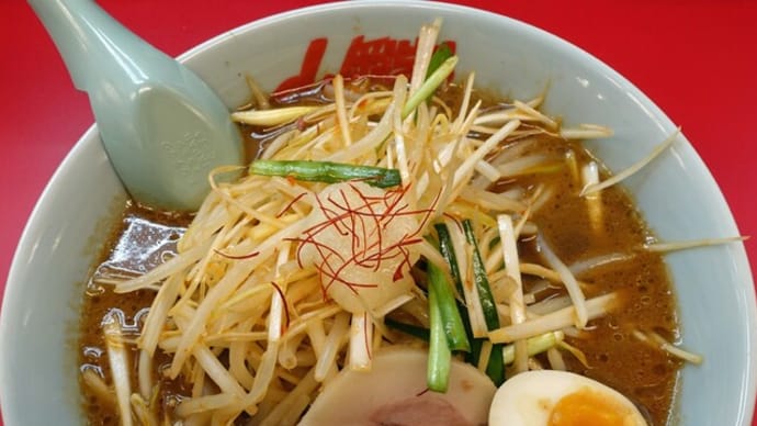【限定 2回目】熟成味噌もやしラーメン@山岡家 岩見沢店