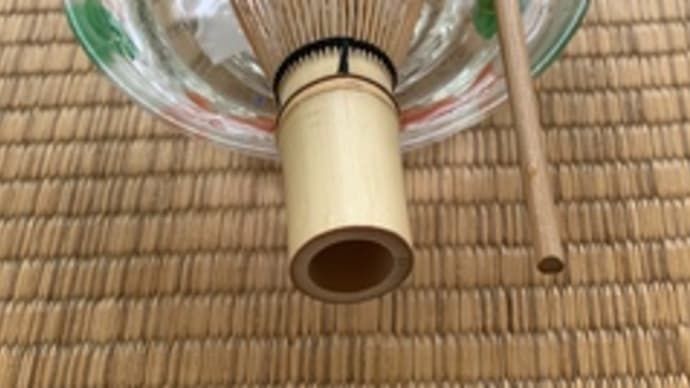 洗い茶巾 水音は涼を演出して