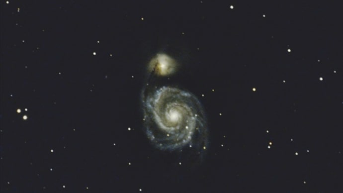 22/02/27 まだまだ極寒の陣　part9 最終回「年一回は撮りたい子持ち銀河のM51…。」