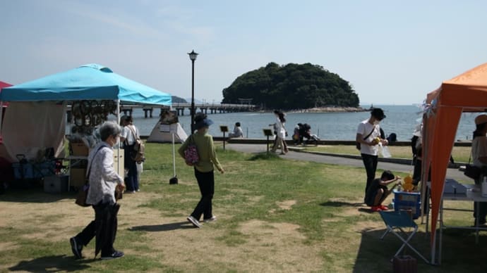 竹島弁天てつくり市の1日