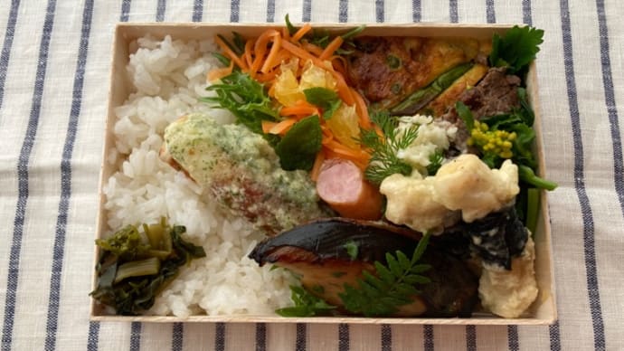 お花見③ 最後の花見弁当