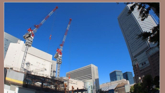 阪神百貨店の建築工事　　2016.6.3