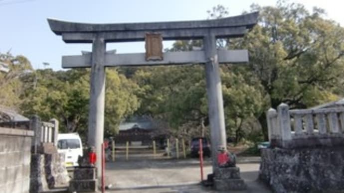 御田（おんだ）八幡宮 in 高知県室戸市