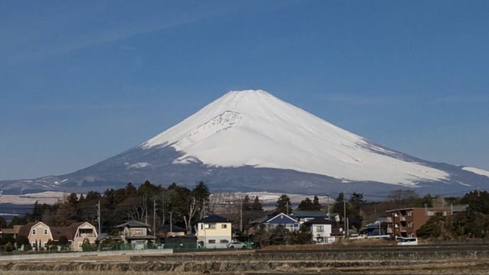 今朝の富士山（20220212）