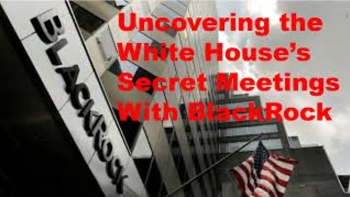 ◇Uncovering the White House’s Secret Meetings With BlackRock.