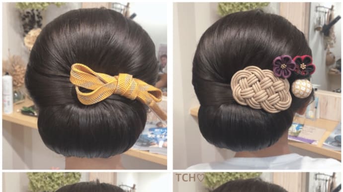 お祭りヘアセット