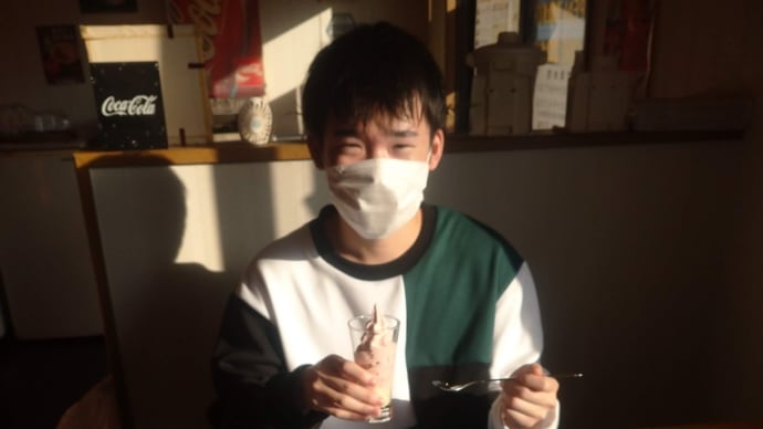 チラシや新商品のアイスソフトクリーム🍦づくりに滅茶苦茶協力してくださいましたよ~🎵🎵