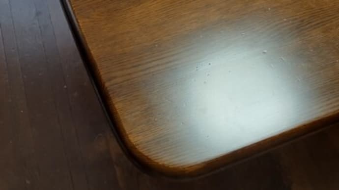 オーク材のダイニングテーブルをバタフライ式にリメイク 1