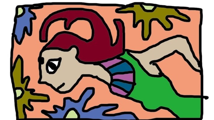 2021年04月13日マウス描きイラスト。さいはてりと。