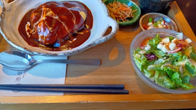 勤務後の昼食(港屋珈琲)