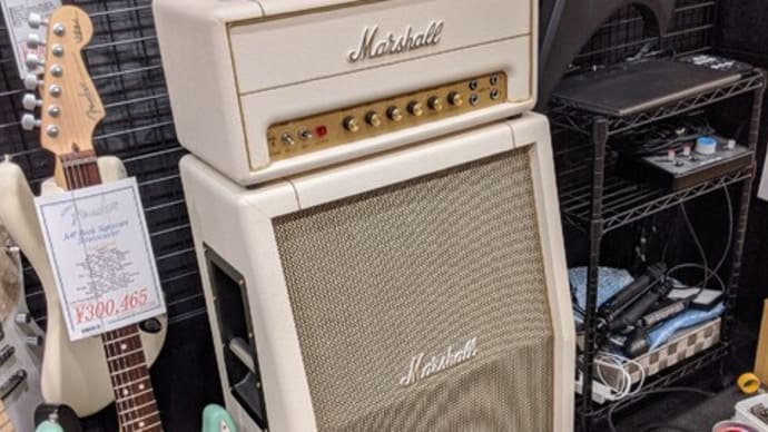30ワット、しかも白のマーシャル。いいな~!!