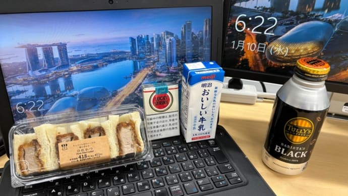 勝手に昼の挨拶回り。