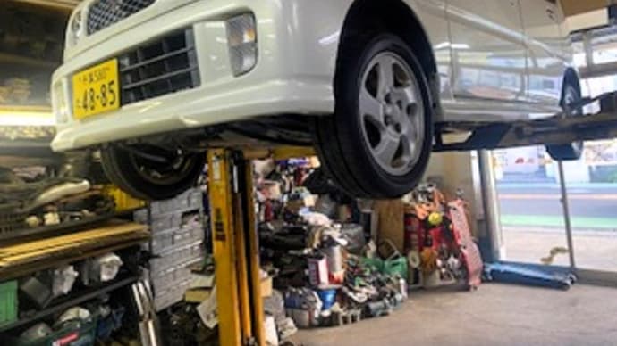 ダイハツ・ムーヴ(L902S)、車検を受けました。