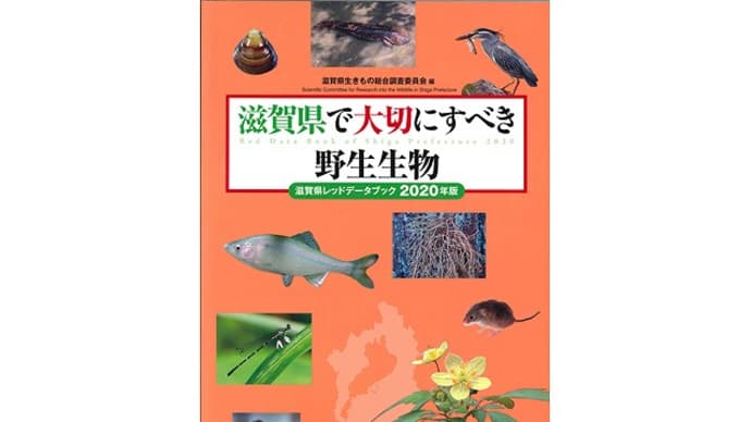 「滋賀県で大切にすべき野生生物」2020年版発刊