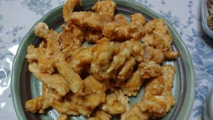 定番!鶏ムネ肉の唐揚げ