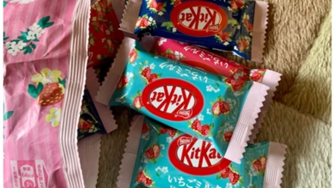 KitKatのいちごミルク♪お買い物*\(^o^)/*