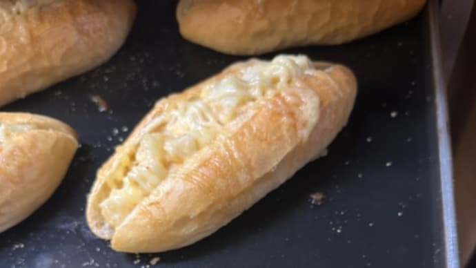 今年最後のソフトフランスは…明太ポテトフランスでした❣️
