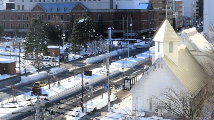 大寒なのに雪どけ