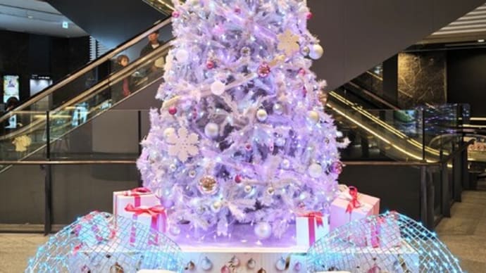 東京ソラマチのクリスマスツリー