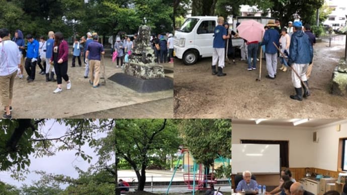 宮掃除と総代会