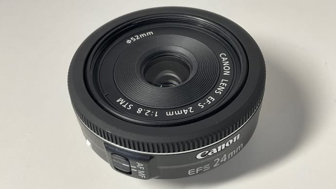 Canon EF-S24mm のレンズフードを作る