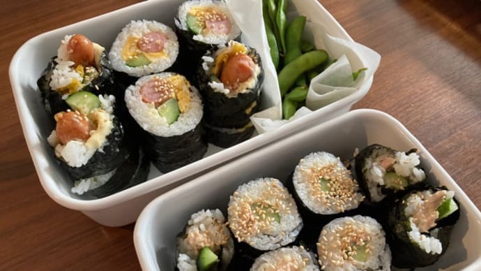 スカイツリーと海苔巻き