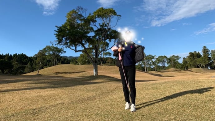 主人と2人ゴルフ⛳️