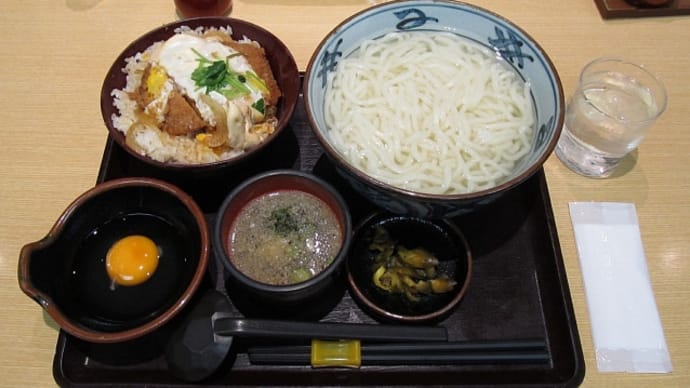 【閉店】今日のランチ(カツ丼セット@手造り釜あげうどんそば 澤乃井)