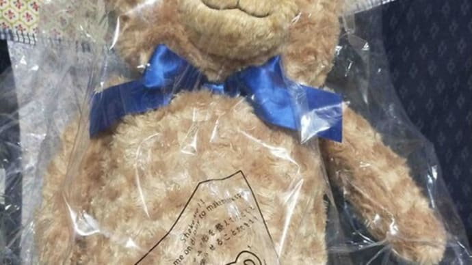 ダイソーでテディベアを購入