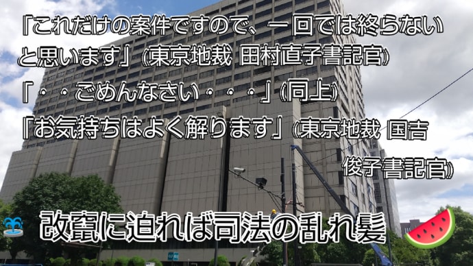 💎 石垣陽介国家賠償裁判、第1回目公判が終了しました。