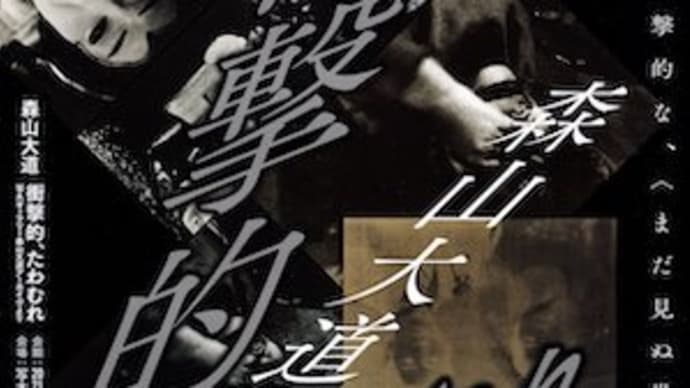 「森山大道 写真展 『衝撃的、たわむれ』」 東京工芸大学 写大ギャラリー