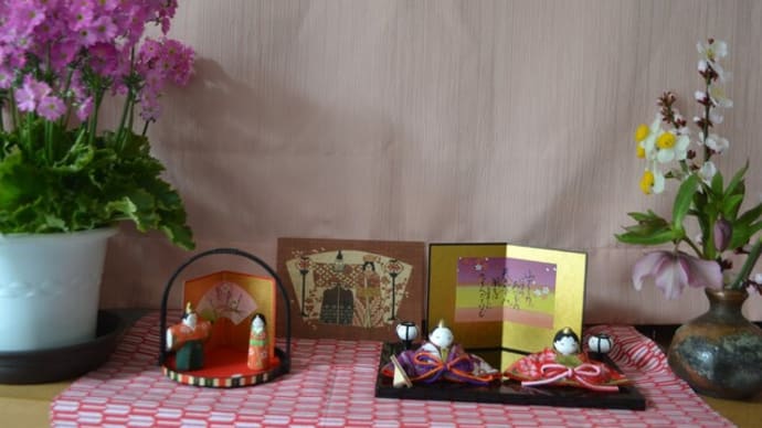 ひな祭り、豊後梅、花粉がすごい!