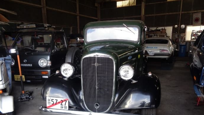 1936年 シボレー 構造変更と予備検査、駄目でした!