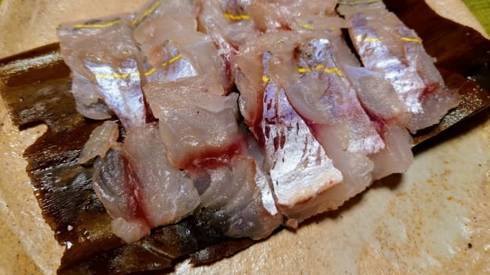 イトヨリ鯛の昆布締めと甘鯛の鍋
